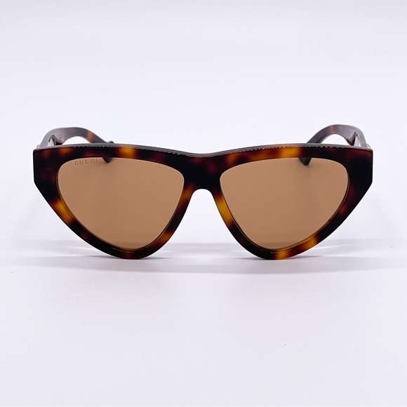 NEW GUCCI WOMEN HAVANA SUNGLASSES - Picture 4 of 8